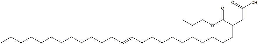  3-(11-Tetracosenyl)succinic acid 1-hydrogen 4-propyl ester