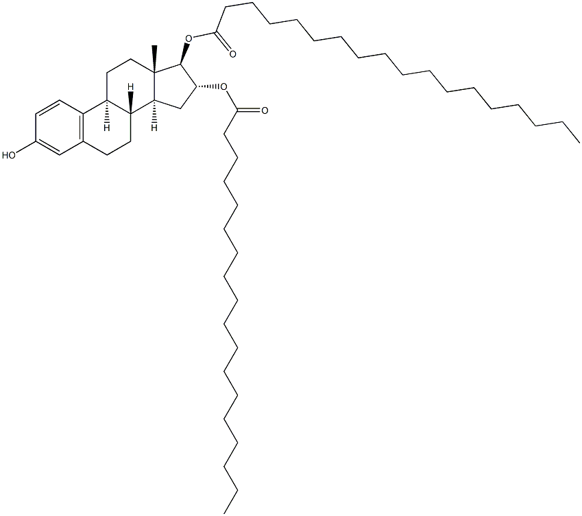 Estriol-16,17-distearate Struktur