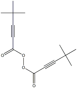ビス(4,4-ジメチル-1-オキソ-2-ペンチン-1-イル)ペルオキシド 化学構造式
