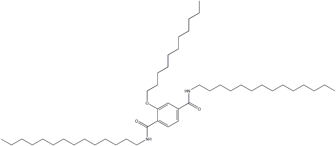 2-(Undecyloxy)-N,N'-ditetradecylterephthalamide,,结构式