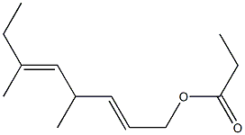 Propionic acid 4,6-dimethyl-2,5-octadienyl ester
