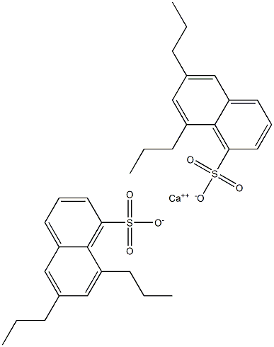 Bis(6,8-dipropyl-1-naphthalenesulfonic acid)calcium salt