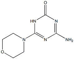 4-Amino-6-morpholino-1,3,5-triazin-2(1H)-one