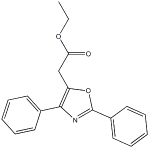 2,4-Diphenyloxazole-5-acetic acid ethyl ester