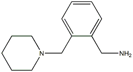 2-(Piperidinomethyl)benzylamine Structure