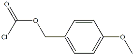 Chloroformic acid 4-methoxybenzyl ester Structure