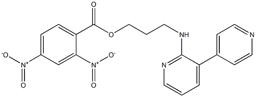  2,4-Dinitrobenzoic acid 3-[(3,4'-bipyridin-6-yl)amino]propyl ester