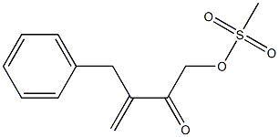 4-Mesyloxy-2-benzyl-1-buten-3-one