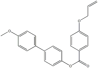  4-(2-Propenyloxy)benzoic acid 4'-methoxy-1,1'-biphenyl-4-yl ester