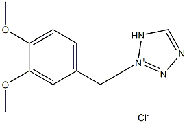 Veratryltetrazolium chloride Structure
