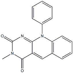 3-Methyl-10-phenylpyrimido[4,5-b]quinoline-2,4(3H,10H)-dione