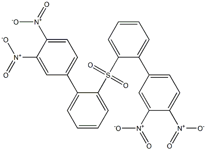 3,4-ジニトロフェニルフェニルスルホン 化学構造式