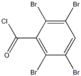 2,3,5,6-テトラブロモ安息香酸クロリド 化学構造式