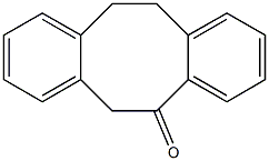 11,12-Dihydrodibenzo[a,e]cycloocten-5(6H)-one Structure