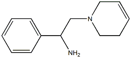 1-Phenyl-2-[(1,2,5,6-tetrahydropyridin)-1-yl]ethanamine|