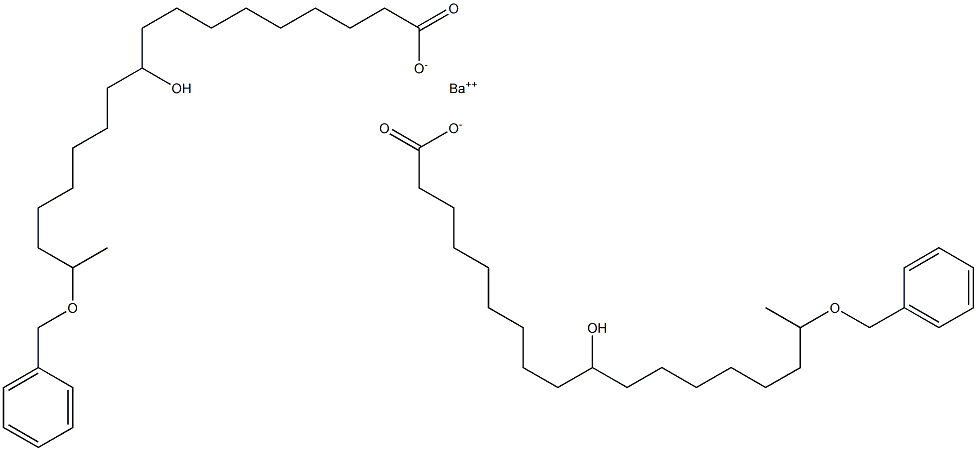  Bis(17-benzyloxy-10-hydroxystearic acid)barium salt