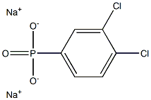 3,4-Dichlorophenylphosphonic acid disodium salt Struktur