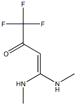 1,1,1-Trifluoro-4,4-bis(methylamino)-3-buten-2-one Structure