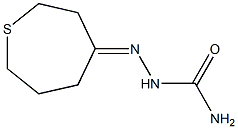 Thiepan-4-one semicarbazone