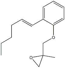 2-(1-Hexenyl)phenyl 2-methylglycidyl ether|