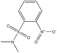 N,N-Dimethyl-o-nitrobenzenesulfonamide Structure