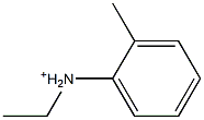 N-Ethyl-2-methylbenzenaminium Structure