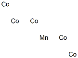 マンガン-ペンタコバルト 化学構造式