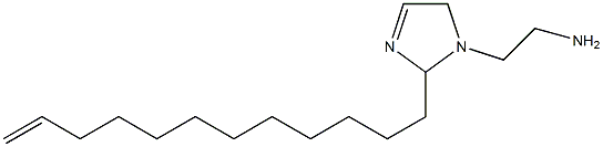 1-(2-Aminoethyl)-2-(11-dodecenyl)-3-imidazoline Structure