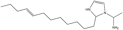 1-(1-Aminoethyl)-2-(8-dodecenyl)-4-imidazoline Structure