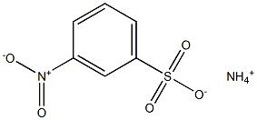 m-Nitrobenzenesulfonic acid ammonium salt Struktur