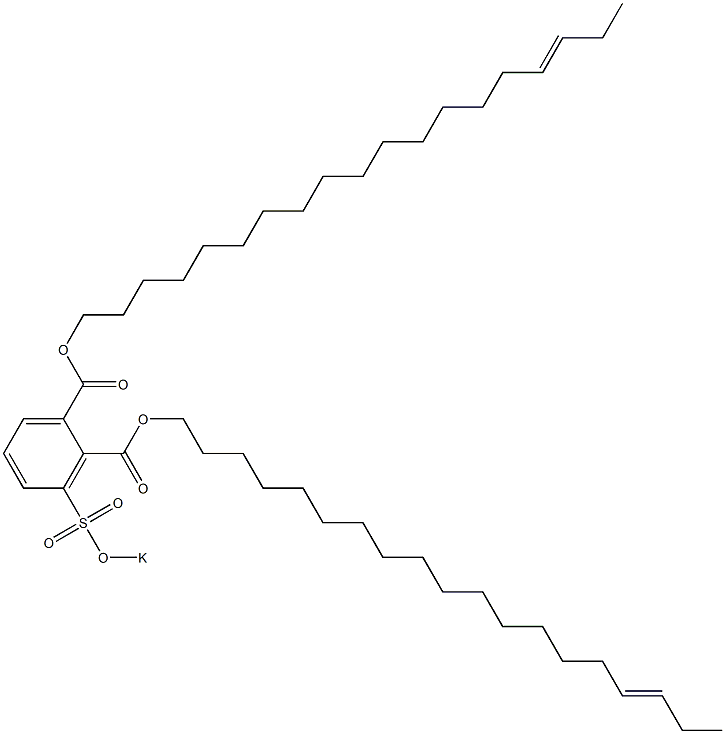 3-(Potassiosulfo)phthalic acid di(16-nonadecenyl) ester|