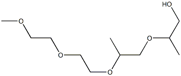 9,12-ジメチル-2,5,8,11-テトラオキサトリデカン-13-オール 化学構造式