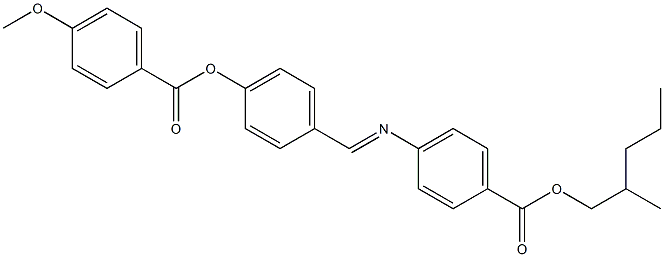  4-[4-(4-Methoxybenzoyloxy)benzylideneamino]benzoic acid (2-methylpentyl) ester