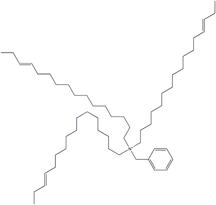 Tri(13-hexadecenyl)benzylaminium