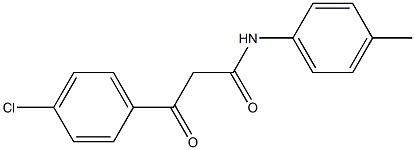 N-(4-Methylphenyl)-3-(4-chlorophenyl)-3-oxopropanamide