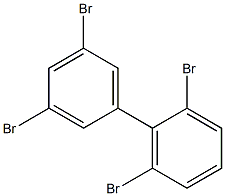 2,3,5,6-テトラブロモ-1,1'-ビフェニル 化学構造式
