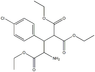 1,3,3-Tris(ethoxycarbonyl)-2-(4-chlorophenyl)propan-1-amine