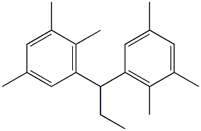 3,3'-Propylidenebis(1,2,5-trimethylbenzene) 结构式