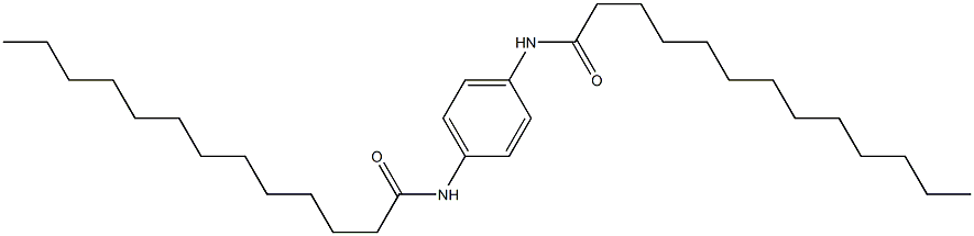 N,N'-Bis(1-oxotridecyl)-p-phenylenediamine Structure