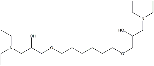 3,18-Diethyl-7,14-dioxa-3,18-diazaicosane-5,16-diol Structure