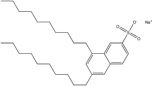 6,8-Didecyl-2-naphthalenesulfonic acid sodium salt