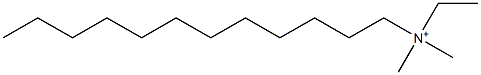 Ethyldodecyldimethylammonium Structure