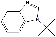 1-tert-Butyl-1H-benzimidazole,,结构式