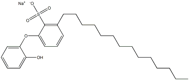 2'-Hydroxy-3-tetradecyl[oxybisbenzene]-2-sulfonic acid sodium salt|