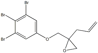 3,4,5-Tribromophenyl 2-allylglycidyl ether 结构式