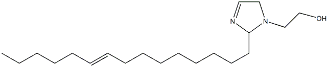 2-(9-Pentadecenyl)-3-imidazoline-1-ethanol Structure