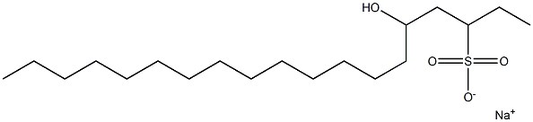  5-Hydroxynonadecane-3-sulfonic acid sodium salt
