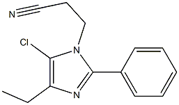  5-Chloro-1-(2-cyanoethyl)-4-ethyl-2-phenyl-1H-imidazole