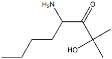 4-Amino-2-hydroxy-2-methyl-3-octanone