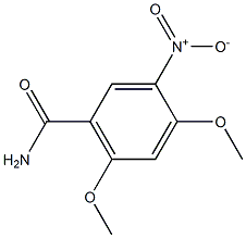 4,6-Dimethoxy-3-nitrobenzamide Structure